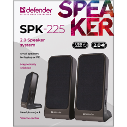 GŁOŚNIKI DEFENDER SPK-225 4W 2.0 USB