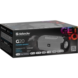 GŁOŚNIK DEFENDER G20 BLUETOOTH/FM/TF/USB 14W