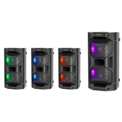 GŁOŚNIK DEFENDER RAGE BLUETOOTH 50W LED/BT/FM/USB/MIC/TWS