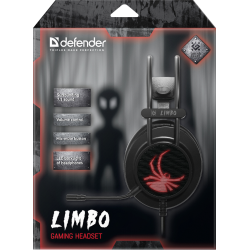 SŁUCHAWKI DEFENDER Z MIKR LIMBO 7.1 VIRTUAL SOUND