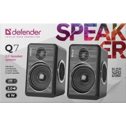 GŁOŚNIKI DEFENDER Q7 6W 2.0 USB