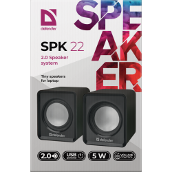 GŁOŚNIKI DEFENDER SPK-22 5W 2.0 USB