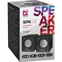 GŁOŚNIKI DEFENDER SPK-22 5W 2.0 USB