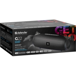 GŁOŚNIK DEFENDER G22 BLUETOOTH 20W BT/FM/TF/USB/AUX/TWS