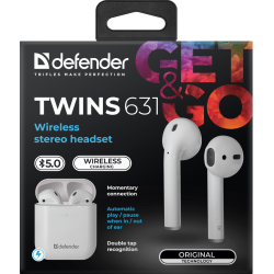 SŁUCHAWKI DEFENDER BLUETOOTH TWINS 631