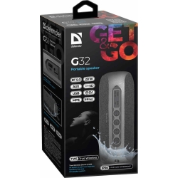 GŁOŚNIK DEFENDER G32 BLUETOOTH 20W BT/FM/TF/AUX/TWS/IP56