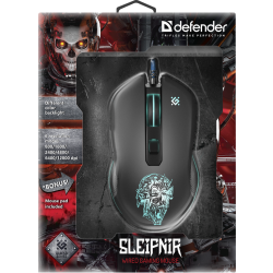 MYSZ DEFENDER GM-927 SLEIPNIR OPTIC 12800dpi 6P