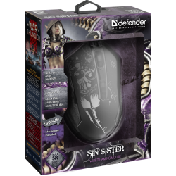 MYSZ DEFENDER GM-933 SIN'SISTER OPTIC 7200dpi 6P