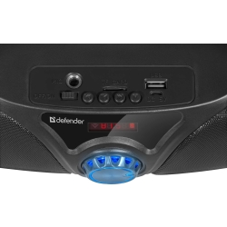 GŁOŚNIK DEFENDER BEATBOX 10 BLUETOOTH 10W BT/FM/USB/TF/AUX/Light