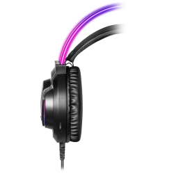 SŁUCHAWKI DEFENDER Z MIKR FLAME RGB