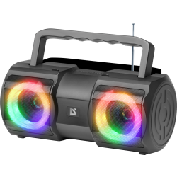 GŁOŚNIK DEFENDER BEATBOX 20 BLUETOOTH 20W LIGHT/BT/MIC/FM/USB/TF