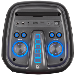 GŁOŚNIK DEFENDER BOOMER 60 BLUETOOTH 60W LIGHT/BT/FM/USB/AUX/MIC