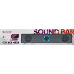 GŁOŚNIK DEFENDER SOUNDBAR Z2 6W LED USB