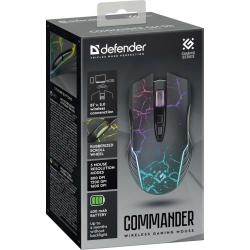 MYSZ DEFENDER GM-511 COMMANDER OPTIC BT 1600dpi 7P