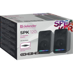 GŁOŚNIKI DEFENDER SPK-120 2.0 6W USB