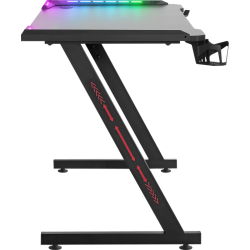 BIURKO DEFENDER JUPITER RGB CZARNE GAMING