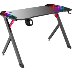 BIURKO DEFENDER SPIRIT RGB CZARNE GAMING