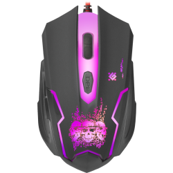 MYSZ DEFENDER SKULL GM-180L 3200DPI 6P + PODKŁADKA + GRA