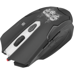 MYSZ DEFENDER SKULL GM-180L 3200DPI 6P + PODKŁADKA + GRA