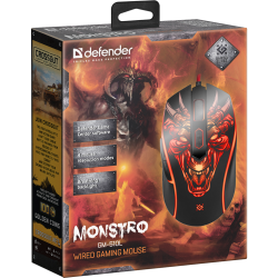 MYSZ DEFENDER MONSTRO GM-510L OPTIC 3200dpi 6P