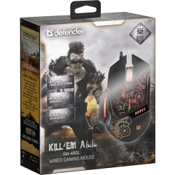 MYSZ DEFENDER KILL'EM ALL GM-480L OPTIC 3200dpi 8P