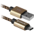 KABEL DEFENDER USB AM-TYPE C 1,0m 2.1A ZŁOTY