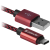 KABEL DEFENDER USB AM-TYPE C 1,0m 2.1A CZERWONY