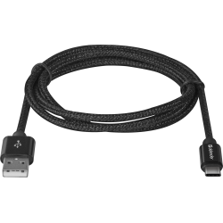 KABEL DEFENDER USB AM-TYPE C 1,0m 2.1A CZARNY