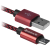 KABEL DEFENDER USB AM-MICRO BM 1.0m 2.1A CZERWONY