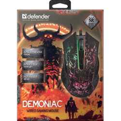 MYSZ DEFENDER GM-540L DEMONIAC OPTIC 3200dpi 6P