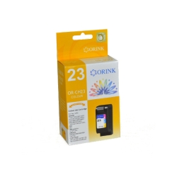 Tusz HP 23 do drukarek  Deskjet 710C, 810C, PSC500, Officejet Pro 1170 | Color | 38ml.