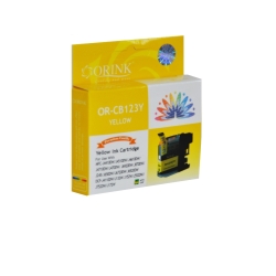 Tusz LC123Y do drukarek Brother MFC J4410DW, DCP J4110DW |