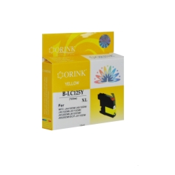 Tusz LC125Y do drukarek Brother MFC J4410DW, DCP J4110DW |