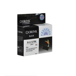 Tusz LC127BK do drukarek Brother MFC J4410DW, DCP J4110DW | Czarny | 28ml.