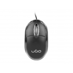 Mysz UGO Simple USB czarna