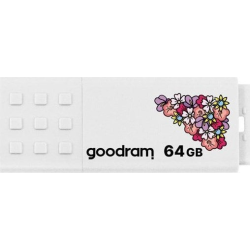 Pendrive 64 GB USB 2.0 Goodram ze wzorem w kwiaty